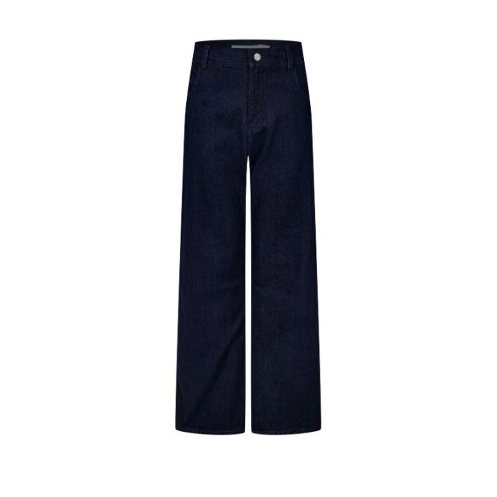 Christopher Esber Reconstruct High Waist Straight Leg Jean Color Ink Size S NEW